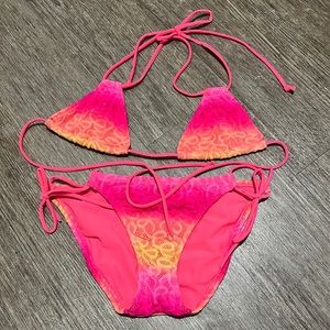 Victoria’s Secret two piece ombré swimwear